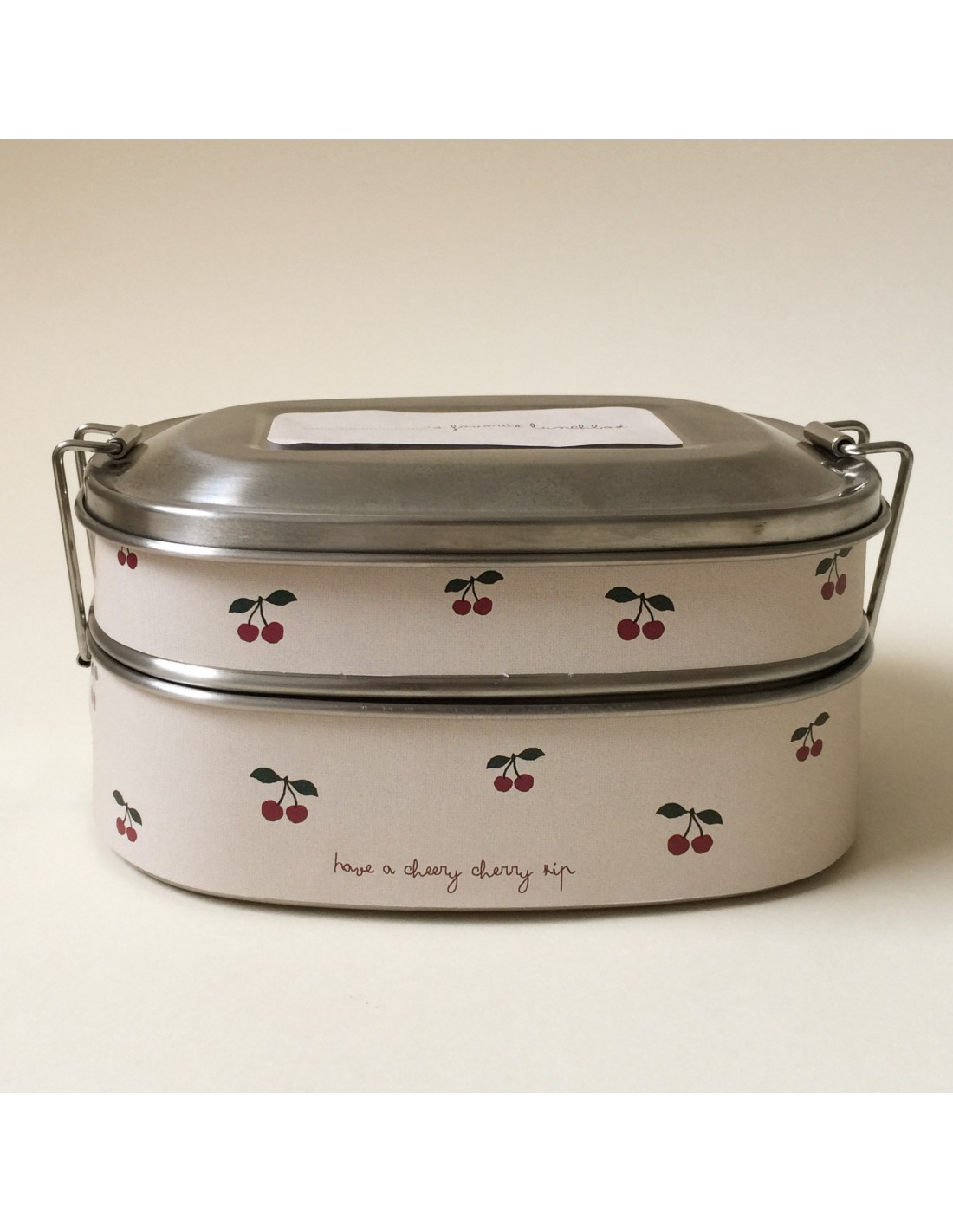 Boites A Dejeuner Ou A Gouter Lunch Box En Metal Cherry Cerises