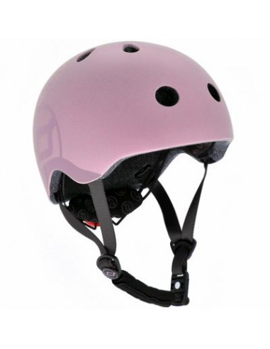 Casque de sécurité enfant pour porteur, trottinette ou vélo Rose