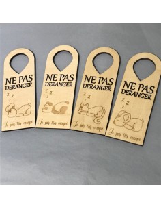 Accroche-porte Ne pas déranger - plastique - 300 x 100 mm