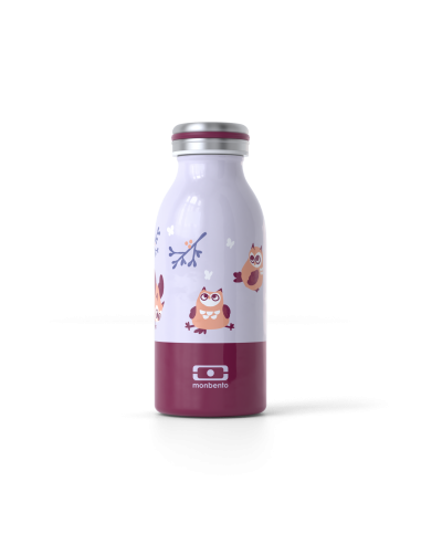 Bouteille isotherme enfant MB Cooly Mauve Owly