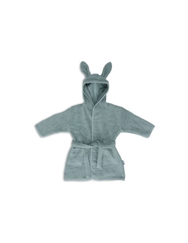 Peignoir Lapin en coton Sea Green Vert 3 - 4 ans