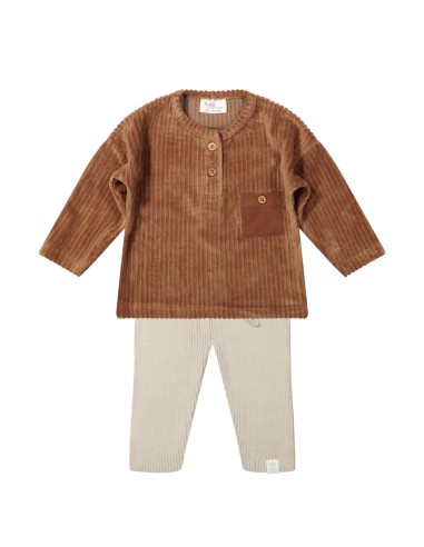 Ensemble Moon Blouse et Pantalon 6 mois Camel