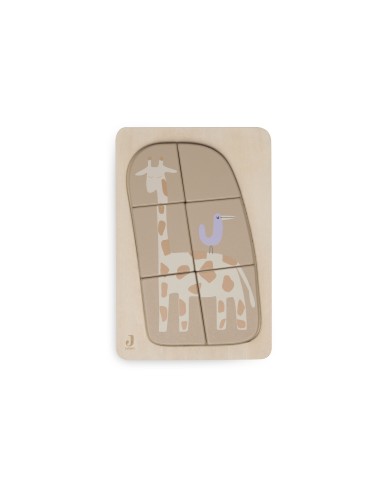 Puzzle en Bois Girafe Jungle Jambo