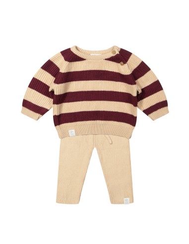 Ensemble Judith Pull et Pantalon Crème 2 ans