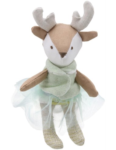 Petite Peluche Cerf Danseuse - The Puppet Company