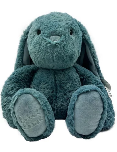 Grande Peluche Lapin Bleu