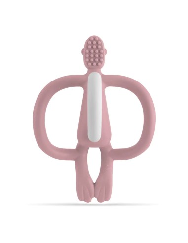 Jouet de dentition Bonhomme Rose Dusty Matchstick Monkey