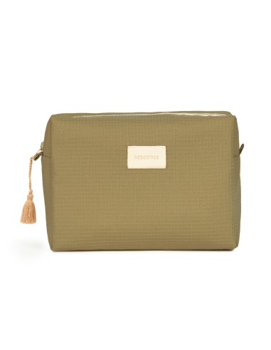 Trousse de toilette Diva nid d'abeille Olive Green