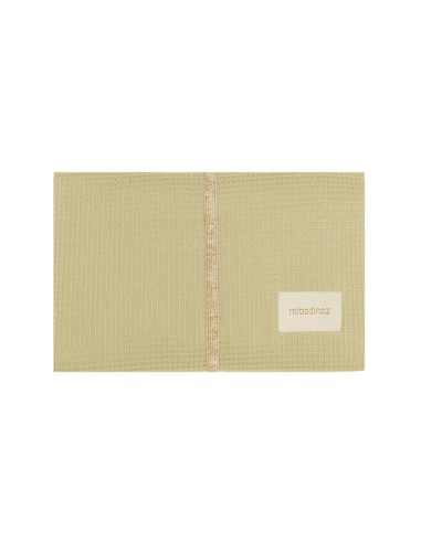 Matelas à Langer de Voyage Mozart imperméable Nid d'Abeille Green Tea