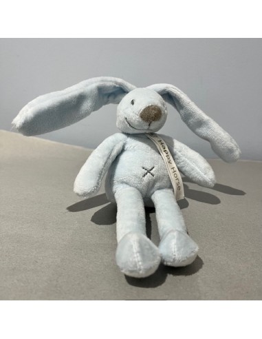 Mini peluche Lapin Richie Bleu