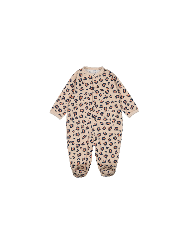 Pyjama Bébé à pieds - Léopard