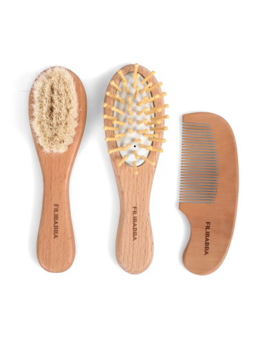 Set de Brosses à Cheveux et Peigne Filibabba