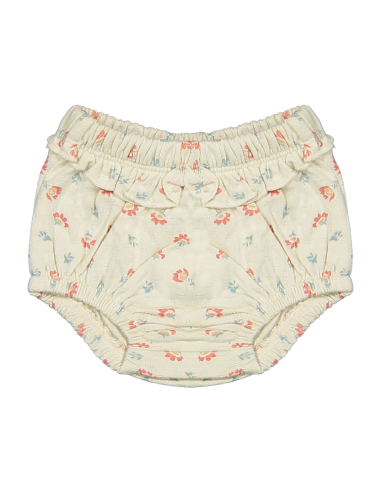 Culotte Bloomer Fleur en Coton Biologique