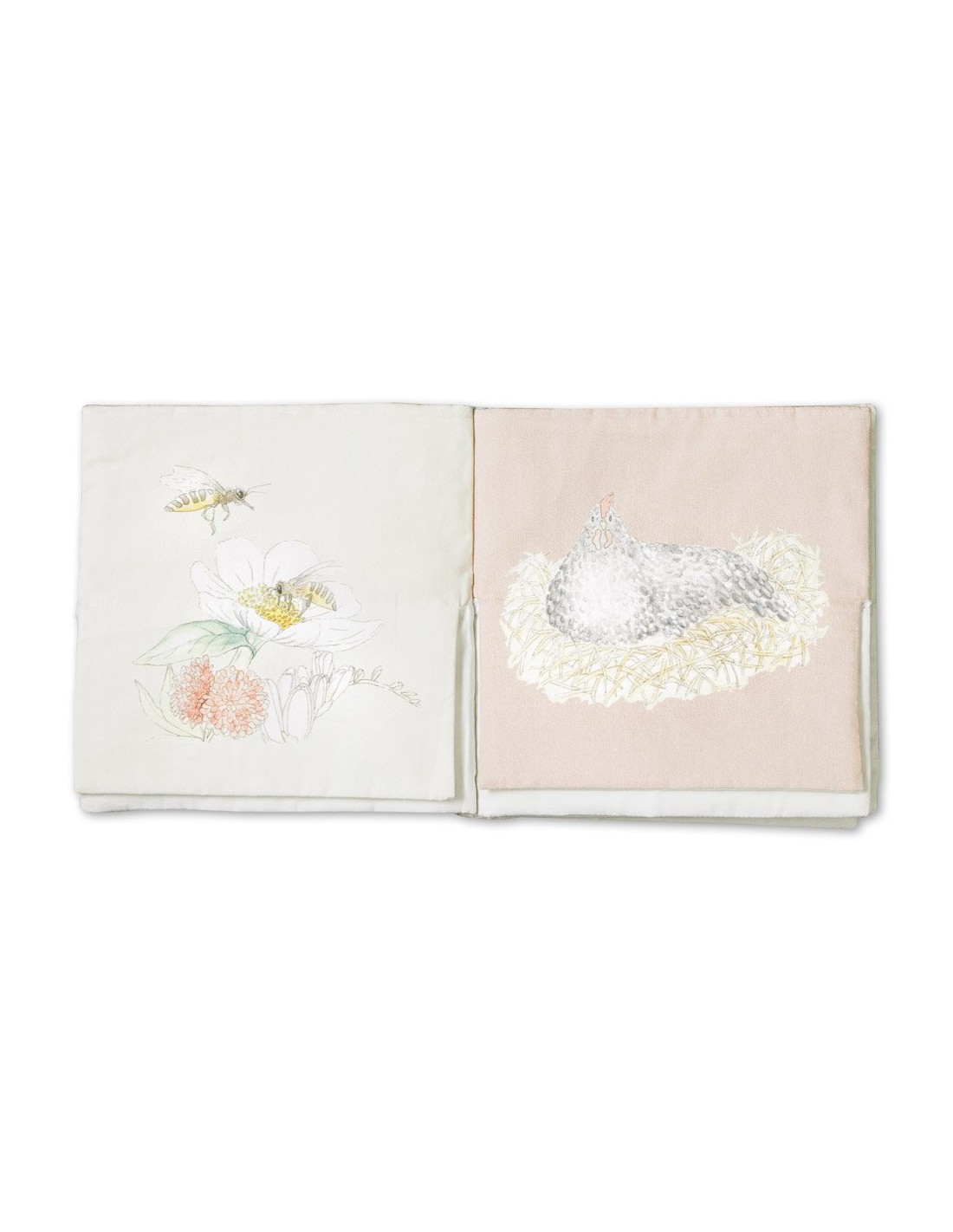 Livre En Tissu Pour Bebe Theme Foret Forest